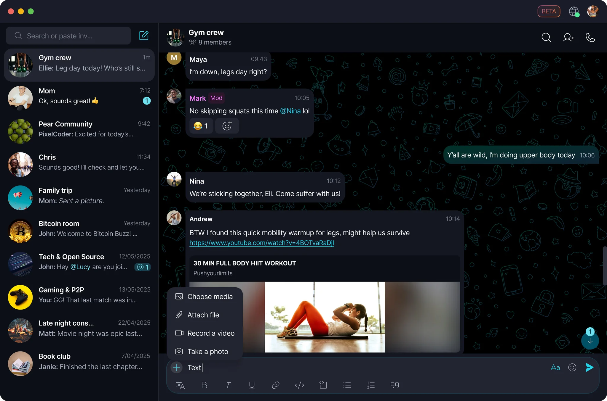Sync on Desktop